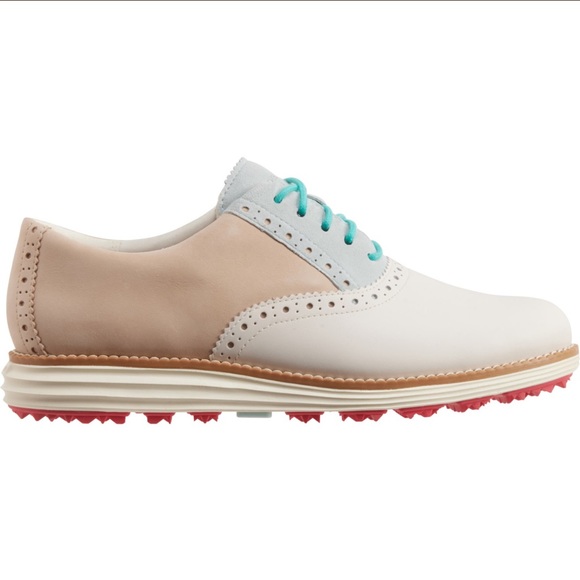 COLE HAAN
Leather Original Grand Shortwing Oxford Golf Shoes - Picture 4 of 8